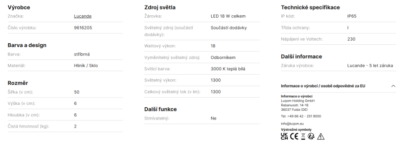 lengo stříbrná